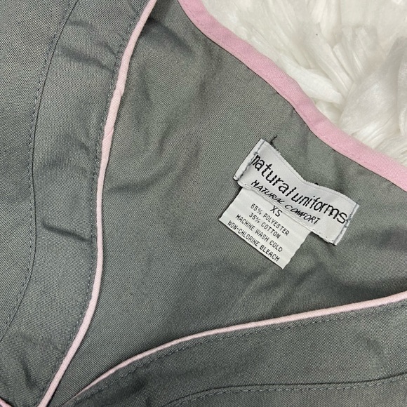 Medical Scrub Uniform Set | Grey | Size: X-Small - Picture 7 of 13